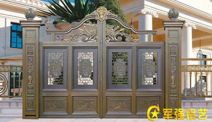 別墅院子門 軍強庭院門“撩起”你的買買買！